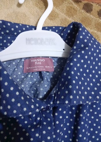 MANGO KİDS GÖMLEK ELBİSE - Görsel 2