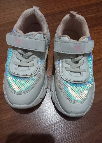 Kız Çocuk Beyaz Spor Ayakkabı - Görsel 5