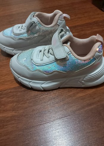 Kız Çocuk Beyaz Spor Ayakkabı - Görsel 3