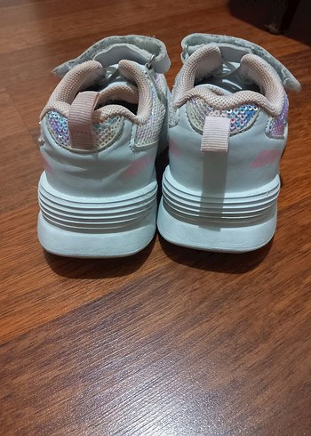 Kız Çocuk Beyaz Spor Ayakkabı - Görsel 4