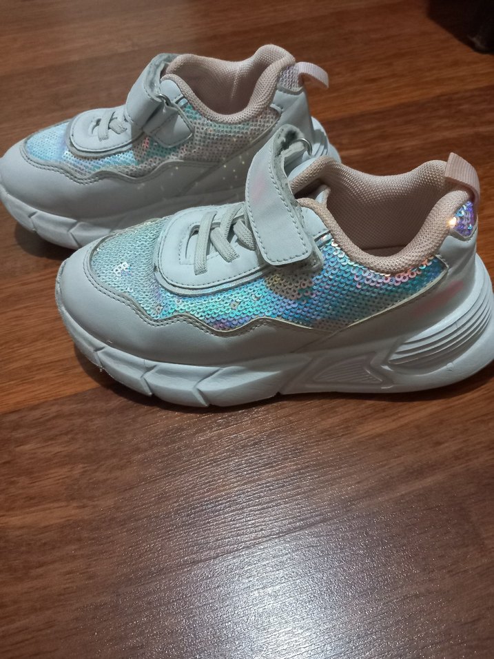 Kız Çocuk Beyaz Spor Ayakkabı - Görsel 3