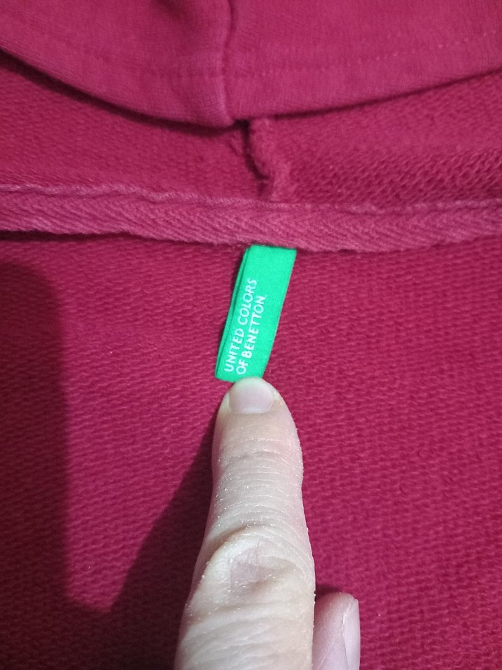 BENETTON KIZ ÇOCUK KAPÜŞONLU SWEATSHIRT - Görsel 4