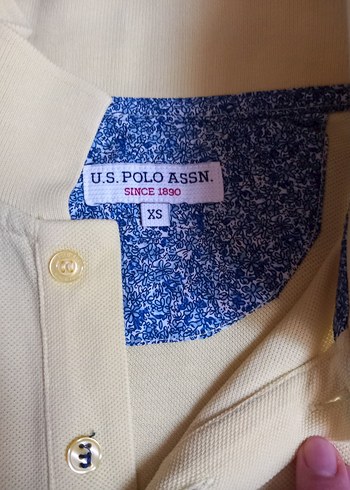 U.S Polo Assn. U.S.POLO ASSN Erkek Sarı Kısa Kollu Tişört