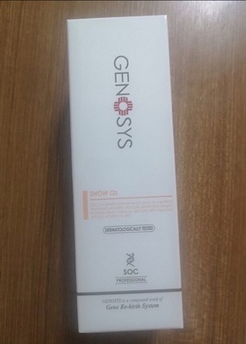 GENSYS Snow O2 Yüz Temizleyici ve bbkrem