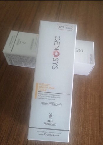 GENSYS SPF30 BB Krem Açık Ten