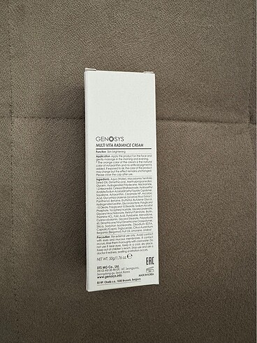 Diğer Genosys multi Vita radiance krem 50ml