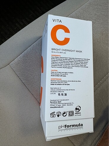 Physician Formula Ph formula Vita c overnight maske