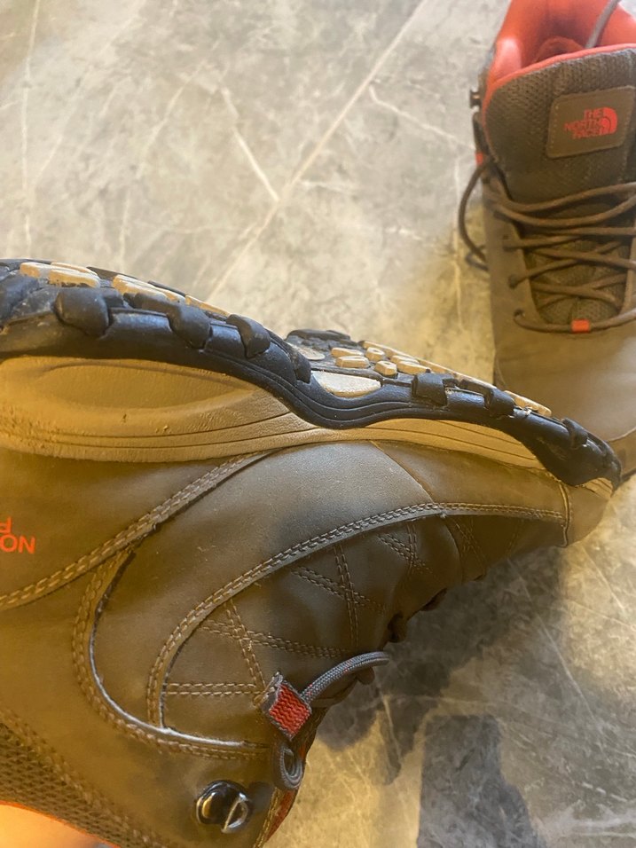 Kahverengi Erkek Outdoor Ayakkabı Velcro Detaylı - Görsel 5