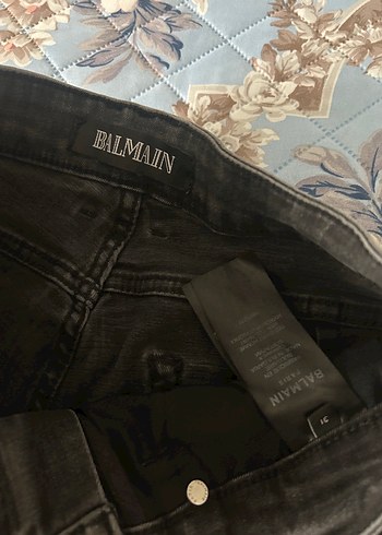 Balmain Siyah Denim Jean