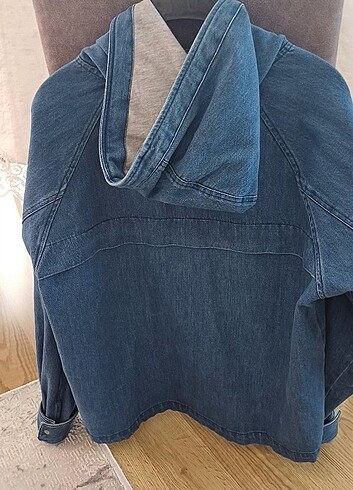 m Beden Mavi kot çeket