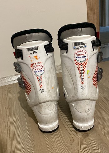 Erkek Beyaz Kemerli Kayak Botları - Görsel 2