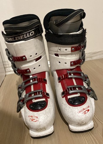 Erkek Beyaz Kemerli Kayak Botları - Görsel 3