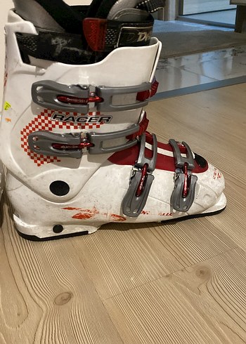 Erkek Beyaz Kemerli Kayak Botları - Görsel 6