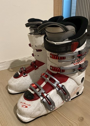 Erkek Beyaz Kemerli Kayak Botları - Görsel 4