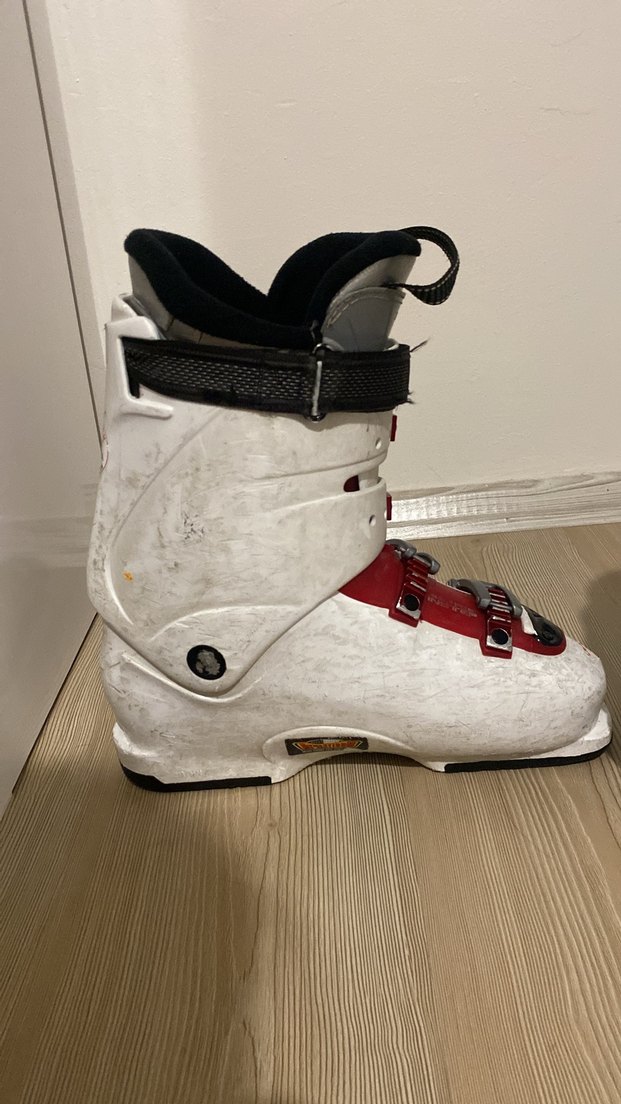 Erkek Beyaz Kemerli Kayak Botları - Görsel 5