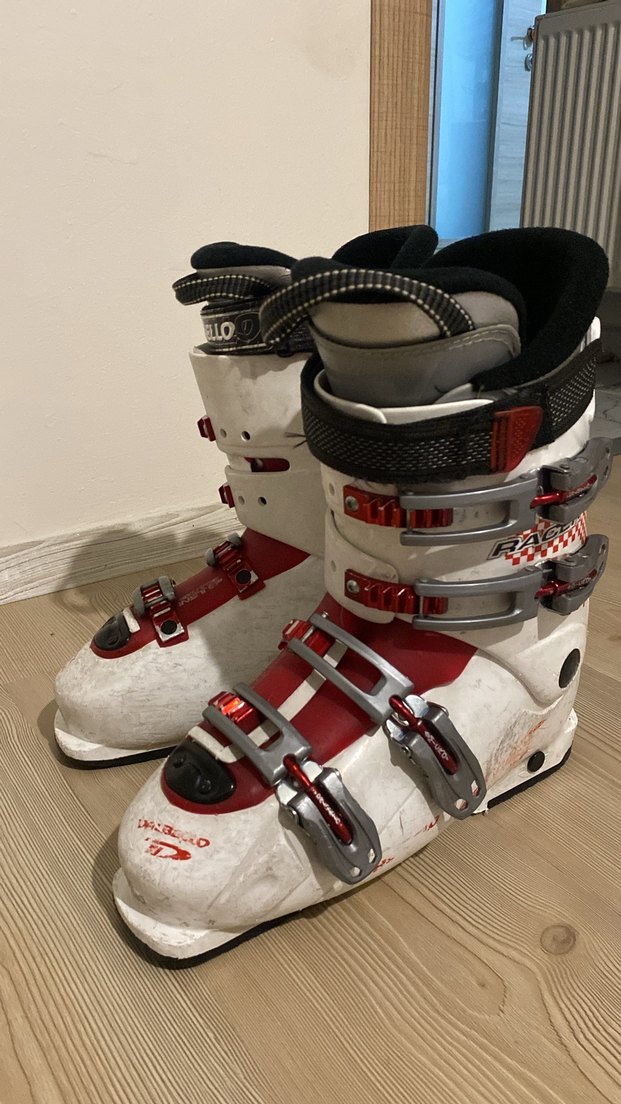 Erkek Beyaz Kemerli Kayak Botları - Görsel 4