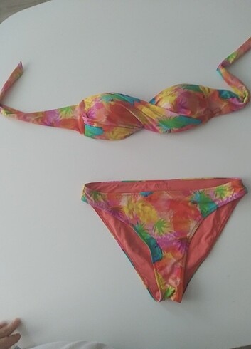 Straplez bikini takım 