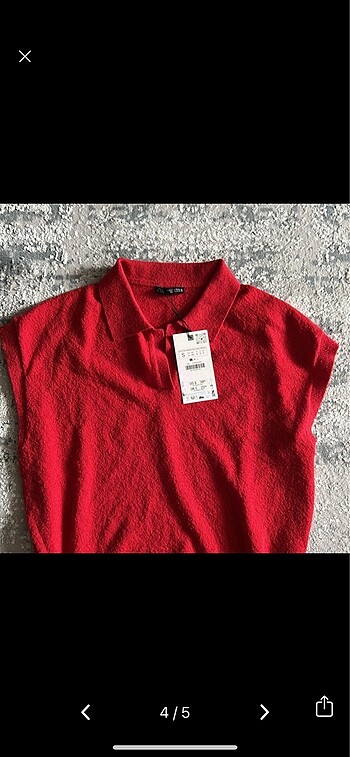 s Beden Zara triko tshirt