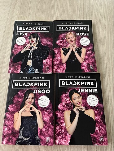 Blackpink kitapları 5 adet