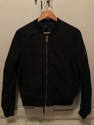 m Beden siyah Renk Stradivarius Bomber Ceket