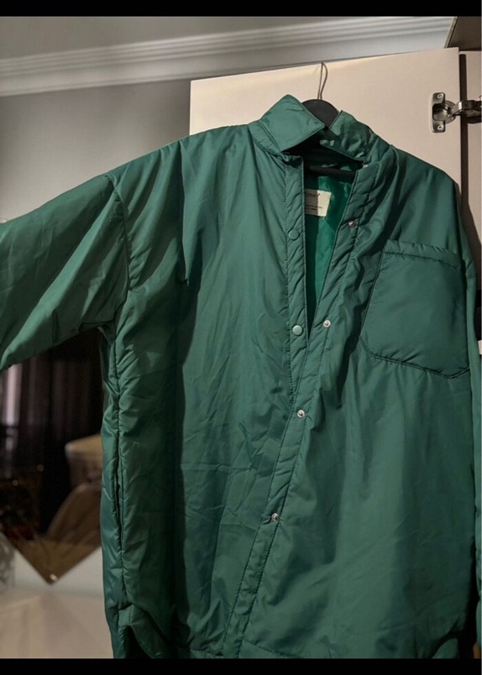 Yeşil mont - Görsel 2