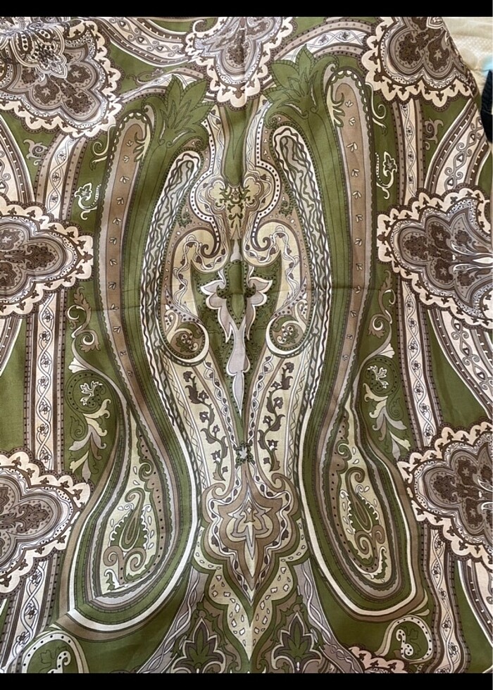 Retro desen şal - Görsel 3