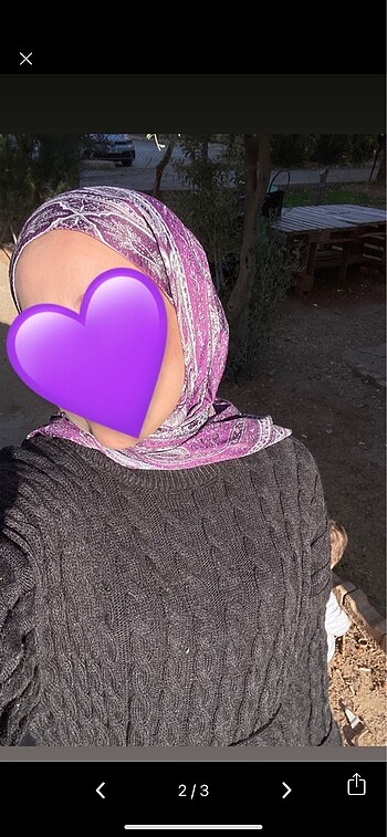 Diğer Retro desen şal