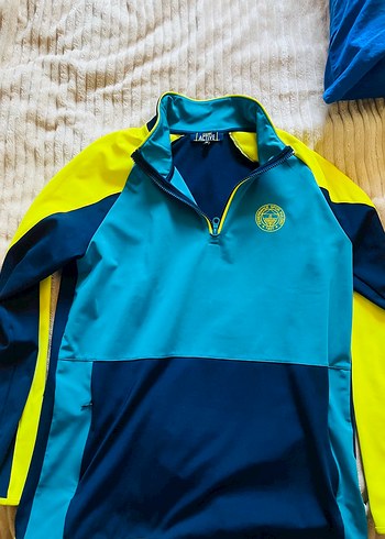Fenerbahçe Fermuarlı Erkek Spor Sweatshirt