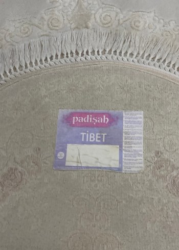 Beden beyaz Renk Beyaz Nakışlı Oval Klasik Halı