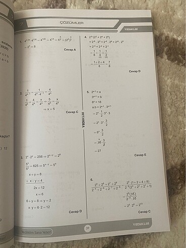  Beden KPSS matematik çıkmış sorular