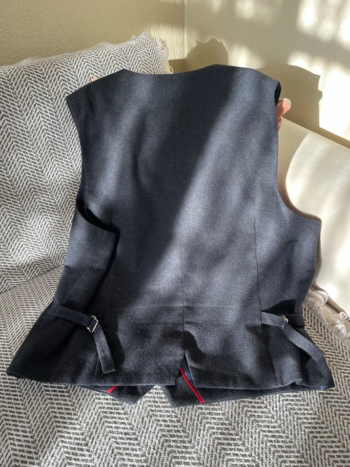 Montego Erkek Klasik Yelek  Lacivert, Astarlı (EU 54) - Görsel 3