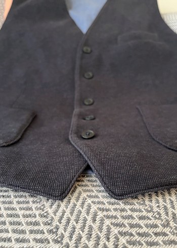 Massimo Dutti XL Beden Erkek Yelek - Görsel 2