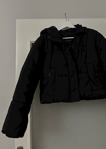 40 Beden siyah Renk Siyah mini mont