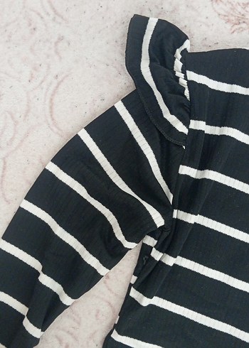 Uzun Kollu Kız Çocuk Tişörtü - Görsel 3