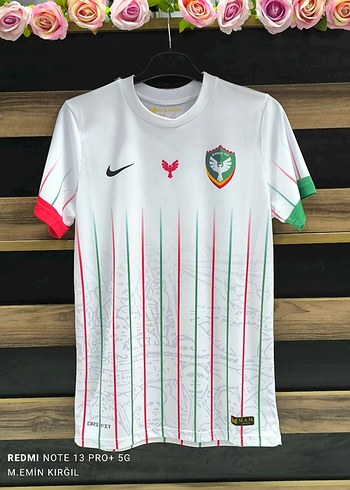 Beyaz Erkek Spor Tişörtü, Kısa Kollu, Baskılı