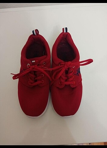 US Polo ASSN Kırmızı Spor Ayakkabı
