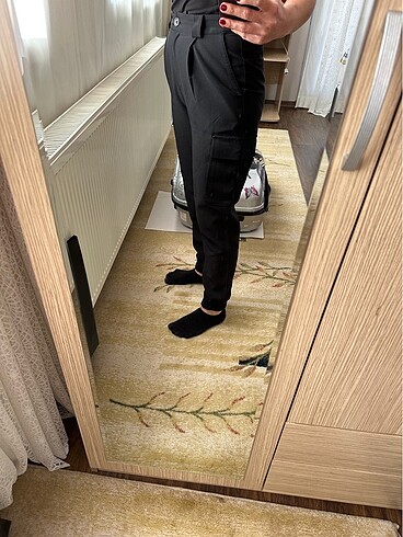 Siyah jogger pantolon