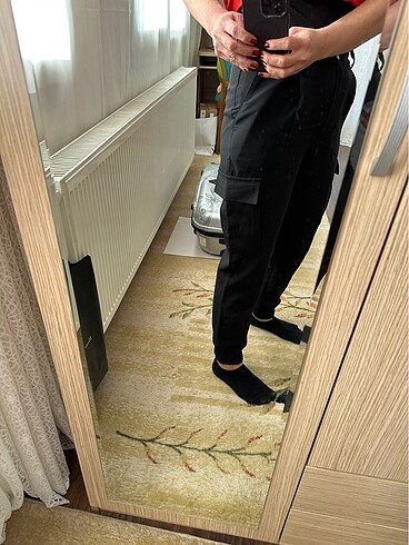 36 Beden Siyah jogger pantolon