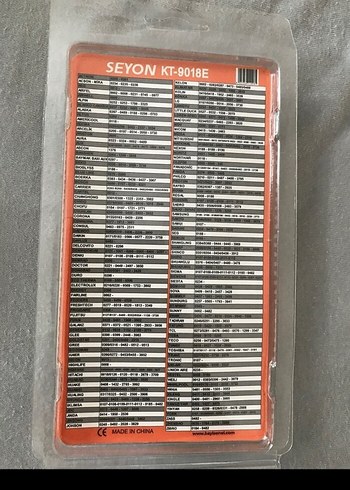 KT-9018E Evrensel Klima Kumandası - Görsel 2