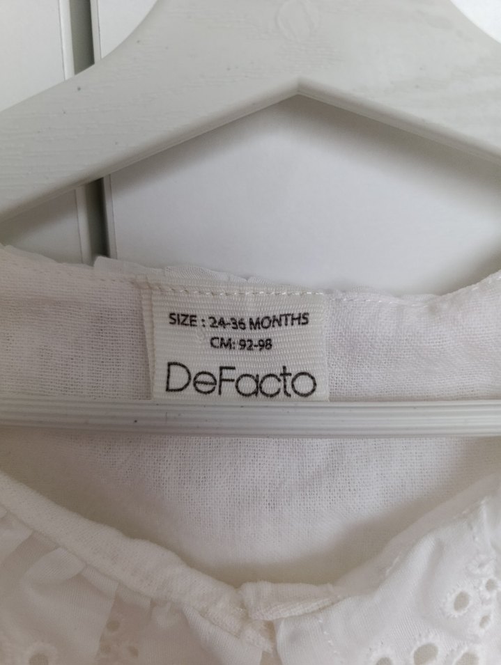 Nakışlı Bohem Beyaz Keten Gömlek - Görsel 2