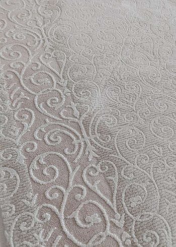 Karmen Hünkar Beyaz Oval Halı - Görsel 2