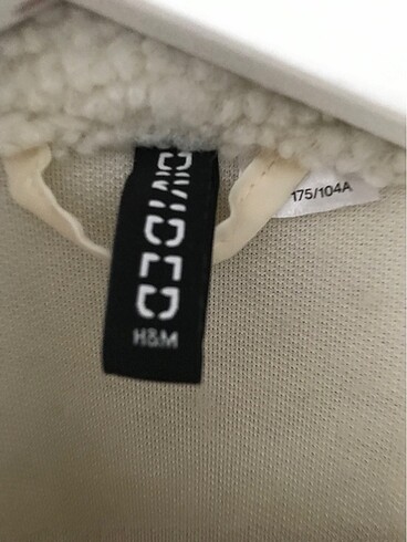 l Beden H&M pelüş ceket L beden