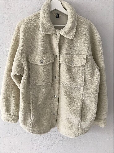 H&M pelüş ceket L beden