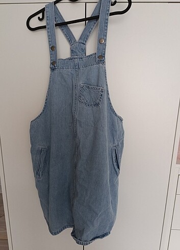 Hamile salopet kot elbise Lbeden - Görsel 2