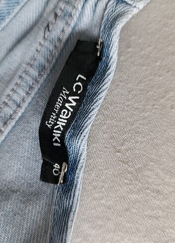 Hamile salopet kot elbise Lbeden - Görsel 3