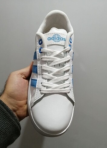 39 Beden #Adidas erkek beyaz low spor ayakkabı