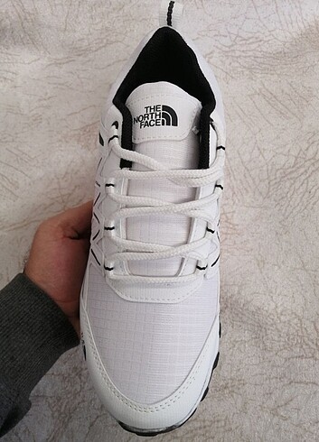 North Face #the north erkek beyaz spor ayakkabı