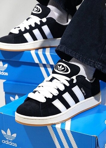 #Adidas Bayan campus siyah beyaz spor ayakkabı 