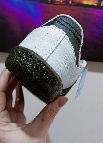35 Beden siyah Renk #Adidas samba kız çocuk beyaz spor ayakkabı