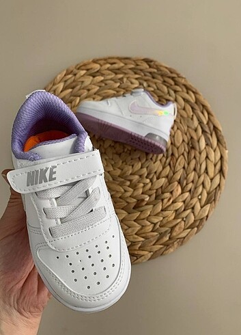 25 Beden #Nike ışıklı kız çocuk spor ayakkabı